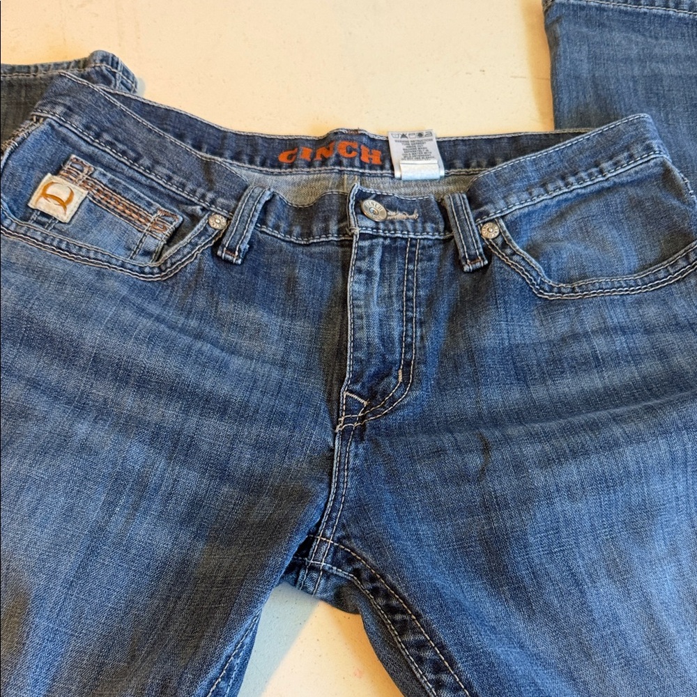 Cinch Men’s Medium Blue Relaxed Fit Jeans